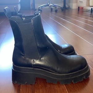 Zara Chelsea boots- genuine leather